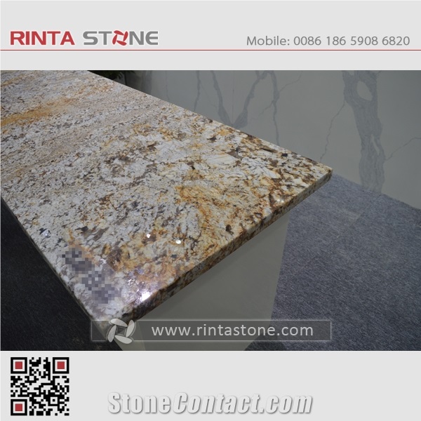 Pisa Gold Granite White Pizza Rinta Stone Worktops