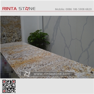 Pisa Gold Granite White Pizza Rinta Stone Worktops