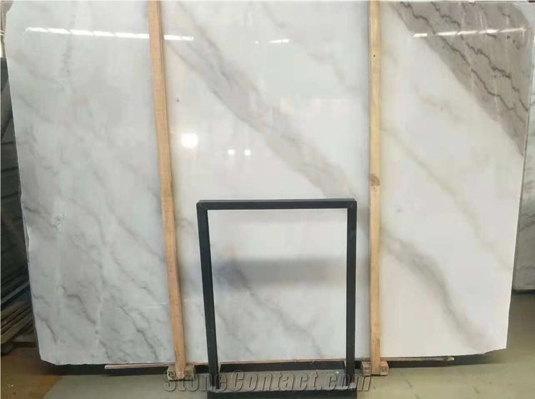 Cheap Chinese Marble Polished Guangxi White Slabs Tiles