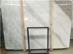 Cheap Chinese Marble Polished Guangxi White Slabs Tiles