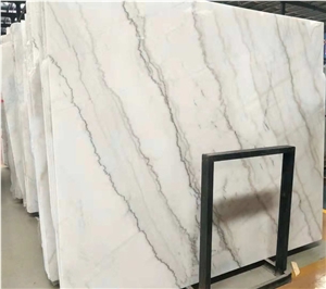 Cheap Chinese Marble Polished Guangxi White Slabs Tiles