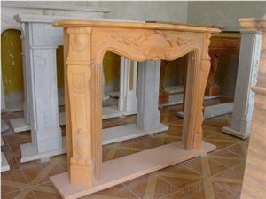 Red Marble Fireplace Mantel Fireplace Surround