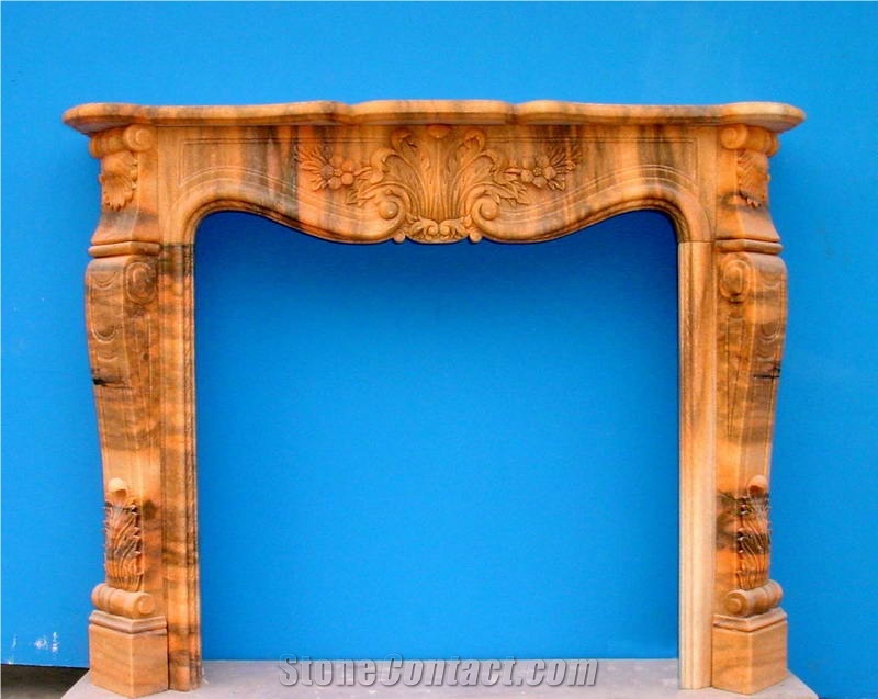 Travertine Fireplace Mantel Fireplace Surround