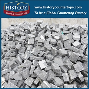 Dark Cobble Stone Grey Granite Cobblestone Paver