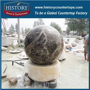 Marble Water Floating Sphere Ball Fountains