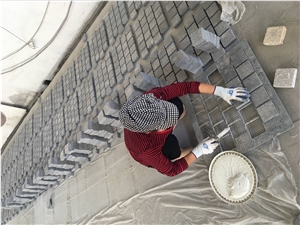 Grey Granite Paving Stone,Cobblestones,Pavers