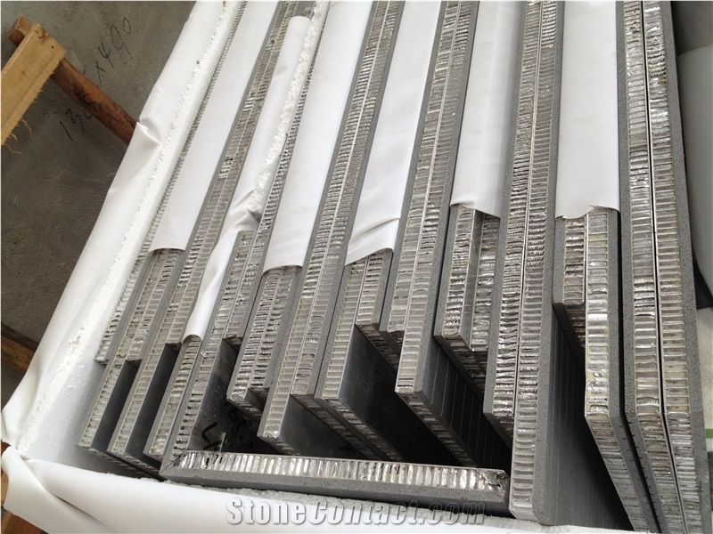Basalt Veneer Aluminum Honeycomb Facade Panel
