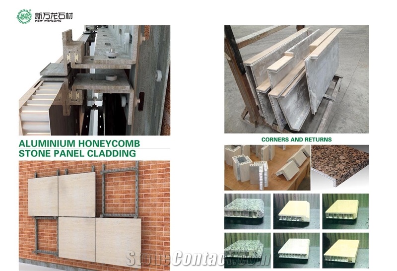 Basalt Veneer Aluminum Honeycomb Facade Panel