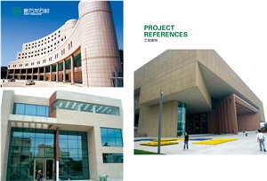 Basalt Veneer Aluminum Honeycomb Facade Panel