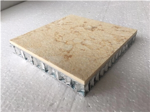 Egypt Cream Thin Stone Honeycomb Panels