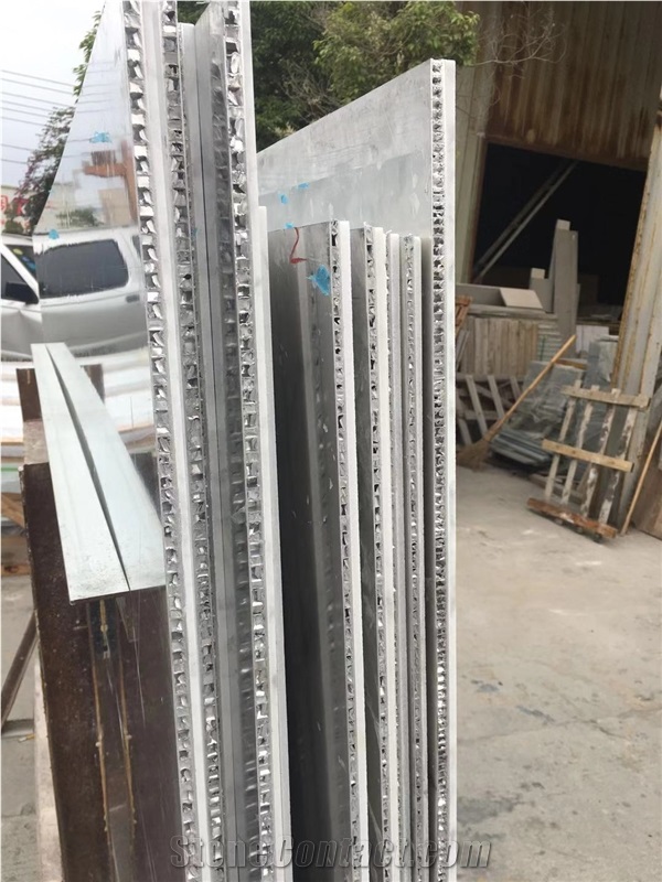 Fireproof Stone Sandwich Aluminum Honeycomb Panels