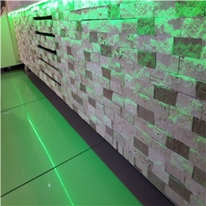 5x10cm Light-Noce Mix Travertine Split Face