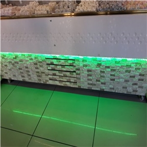 5x10cm Light-Noce Mix Travertine Split Face