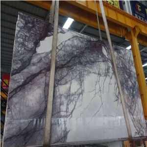 2019 New Purple Pattern Marble on Wall