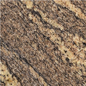 Giallo California Brown Granite Slabs and Floor