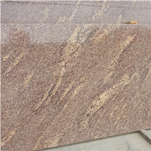 Giallo California Brown Granite Slabs and Floor