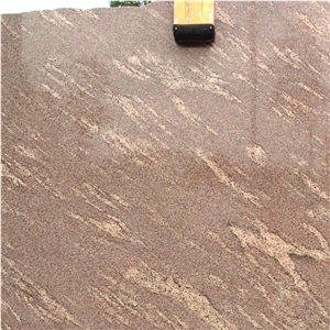 Giallo California Brown Granite Slabs and Floor