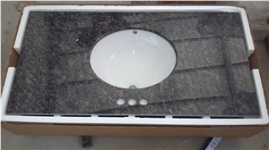 Sapphire Blue Granite Bathroom Countertop