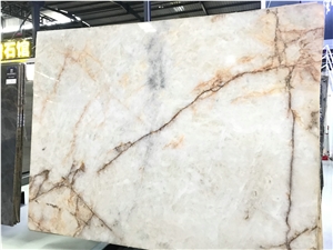 Brazil White Iceberg Slab, White Luxury Stone