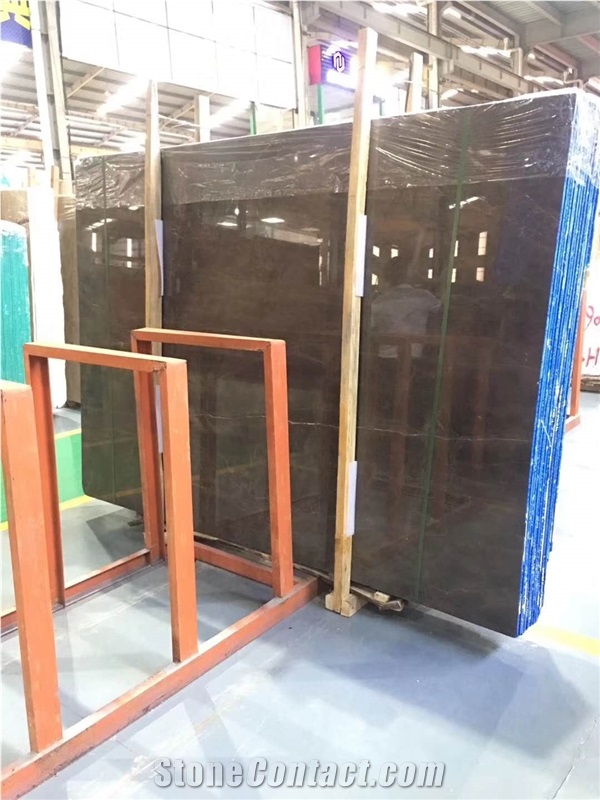 New Chinese Elegant Brown Marble Slabs & Tiles