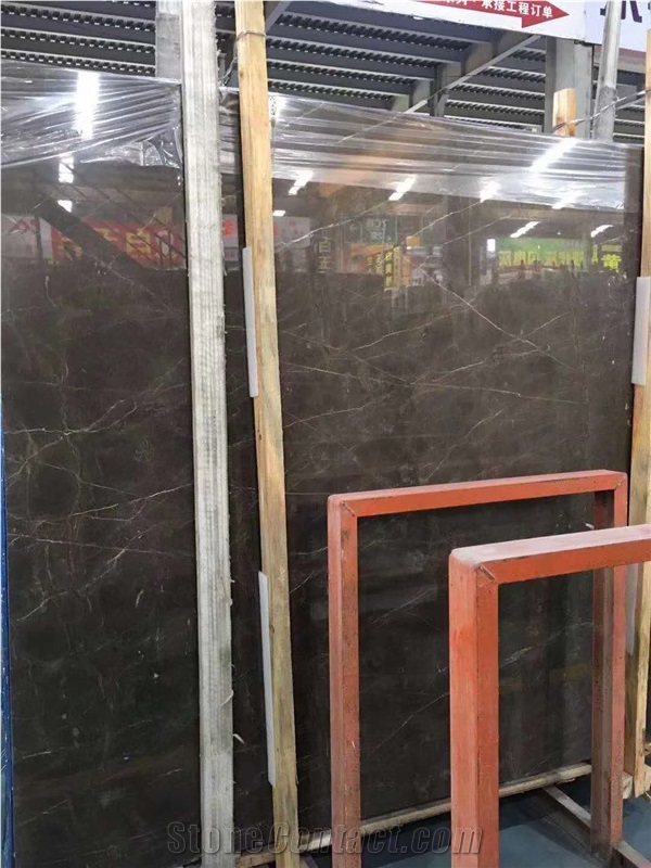New Chinese Elegant Brown Marble Slabs & Tiles