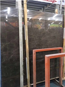 New Chinese Elegant Brown Marble Slabs & Tiles