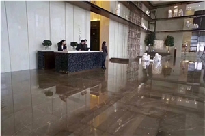 New Chinese Elegant Brown Marble Slabs & Tiles
