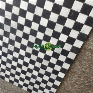 Black Marquina Mosaic