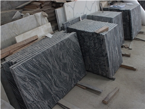 China Juparana River Grey Pink Granite Countertop