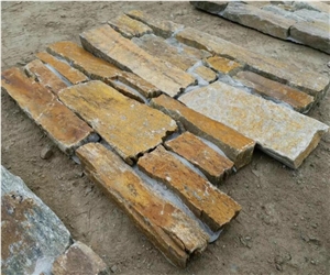 Cement Back Exterior Split Face Stone Cladding