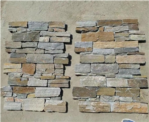 Cement Back Exterior Split Face Stone Cladding