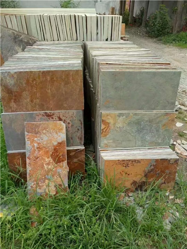 Rusty Slate Floor Tile Flooring Tile