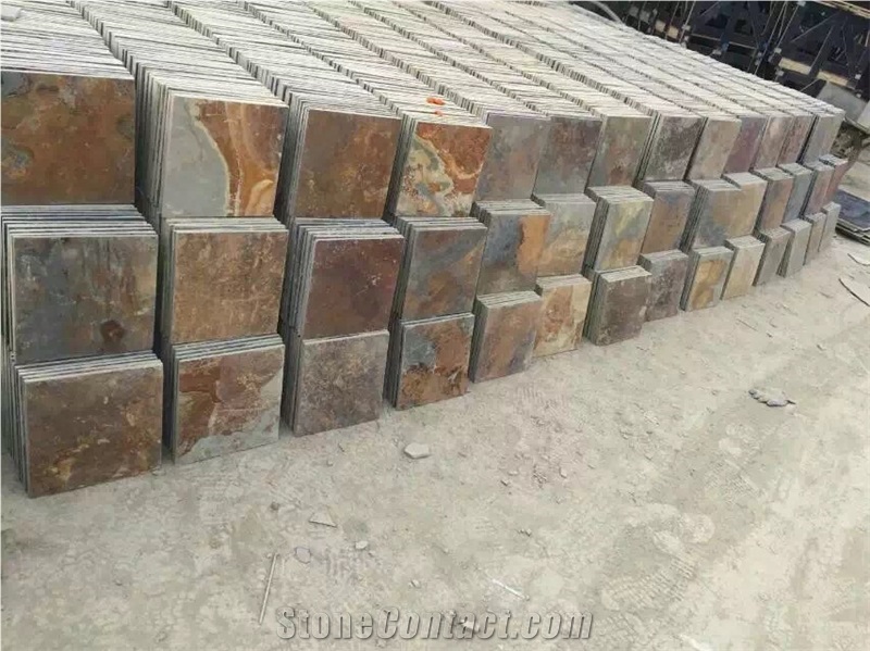 Rusty Slate Floor Tile Flooring Tile