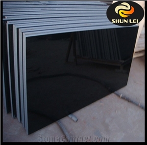 Shanxi Black Granite Slab, Black Granite Tile