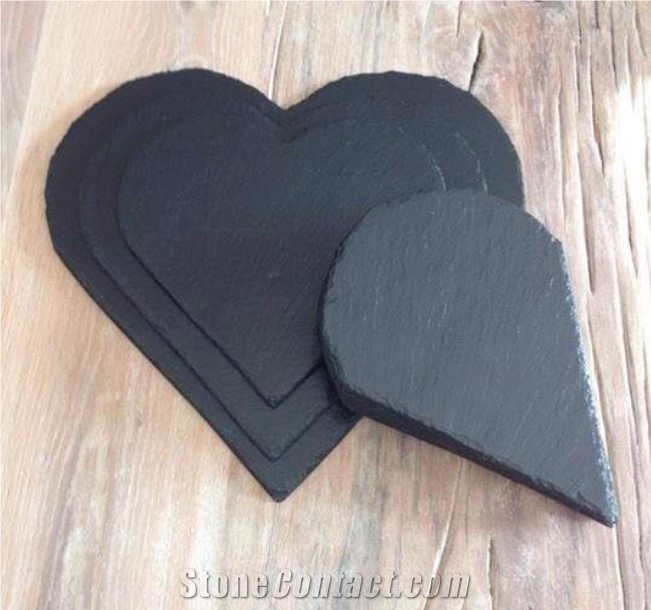 Square Shape Slate Stone Plates