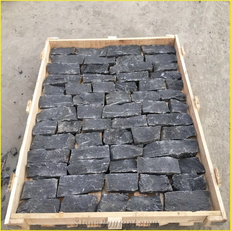 Yellow Irregular Loose Stone Decorative Wall Stone