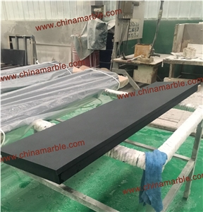Black Granite Fireplace Hearth Shanxi Black