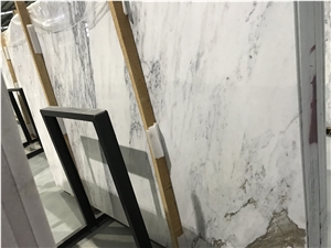 Chinese White Marble Calacatta Taupe Marble Blocks