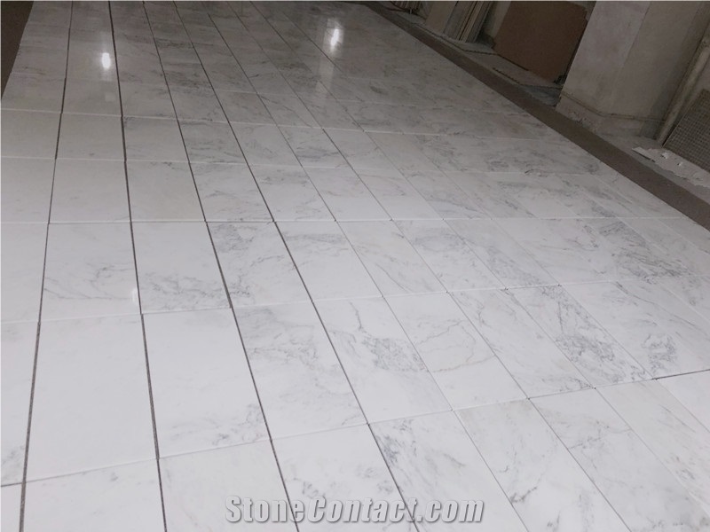 Chinese White Marble Calacatta Taupe Marble Blocks