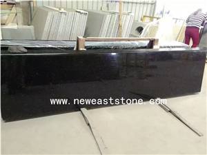 Black Star Galaxy Granite Full Bullnose Countertop