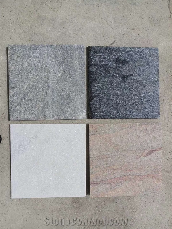 China Rusty Quartzite Tiles Slabs Patio Flooring