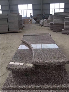G623 Granite Monument Tombstone Heart