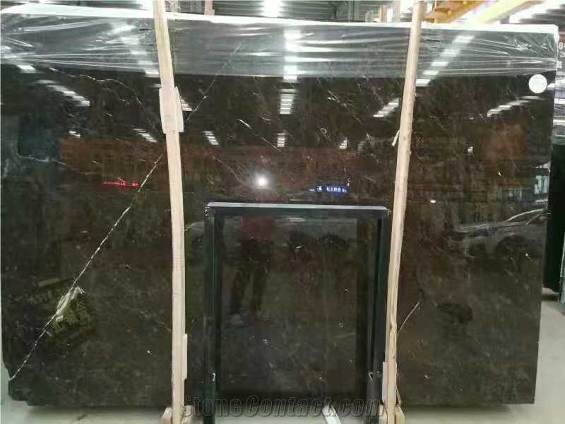 Noir Chihigue Marble Slabs Wall Tiles Pattern