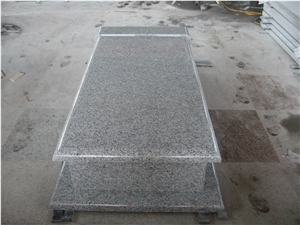 Pearl Flower Granite G383 Tombstone Monument Tomb