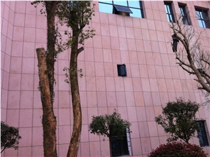 Yinshan Red Granite Walling Tiles Cladding Stone