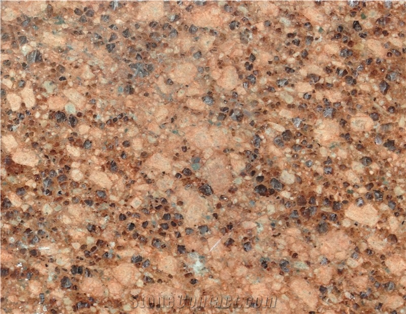 Yinshan Red Granite Walling Tiles Cladding Stone