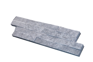 Crystal Semi White Stacked Marble Wall Cladding Panels