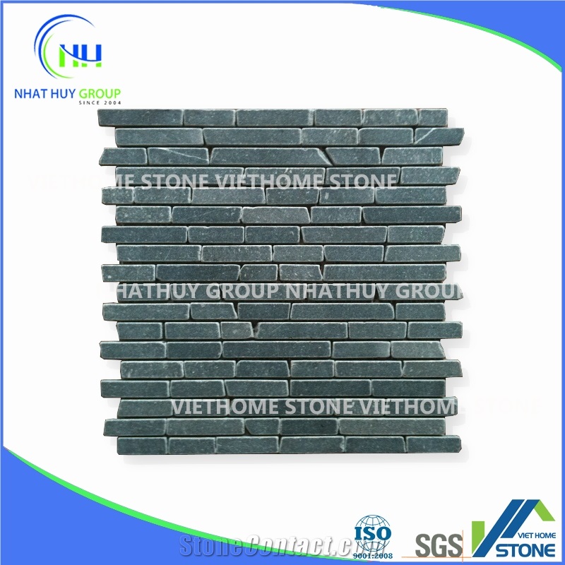 Super Slim Royal Vein Marble Polished Mosaic