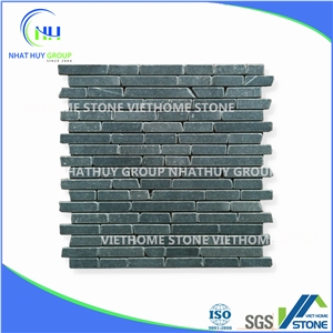 Super Slim Royal Vein Marble Polished Mosaic
