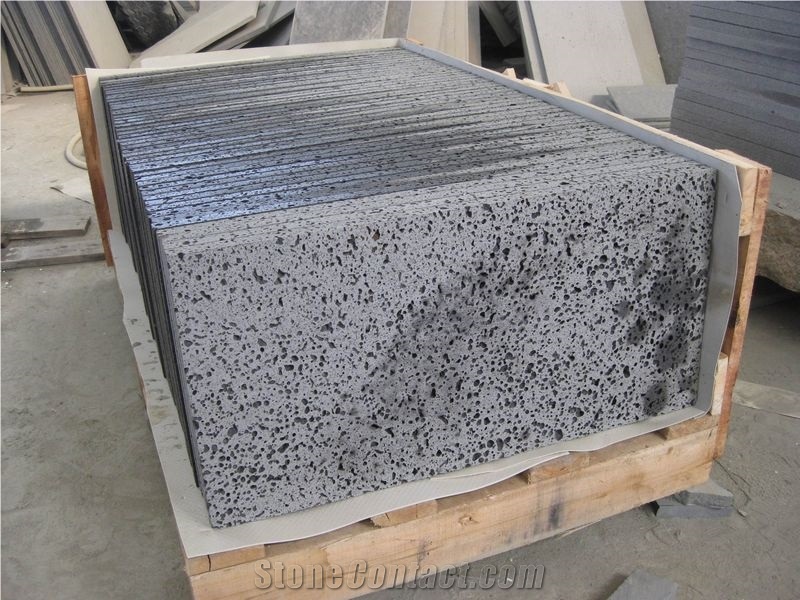 Lava Stone Cobble Paver Wall Cladding